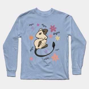 Degu Degoo Flowers Long Sleeve T-Shirt